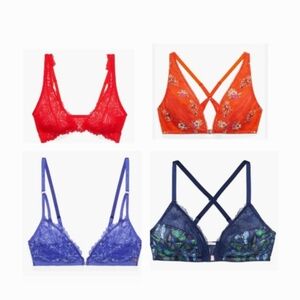 NWT (4) SAVAGE x Fenty Bralettes